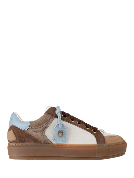Kurt Geiger London Southbank Tag Trainers, Brown/Multi, Brown/Multi