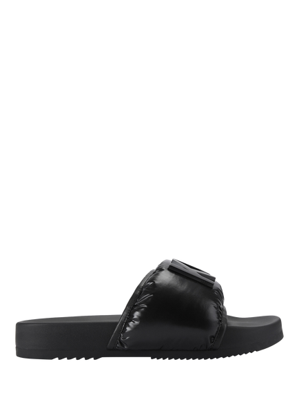 Kurt Geiger London Kurt Puff Slider Sandals, Black, Black