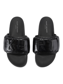 Kurt Geiger London Kurt Puff Slider Sandals, Black - view 2, Black