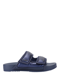 Kurt Geiger London Puff Footbed Sandals, Navy, Navy