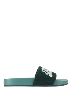 Kurt Geiger London Script Slider Sandals, Green, Green