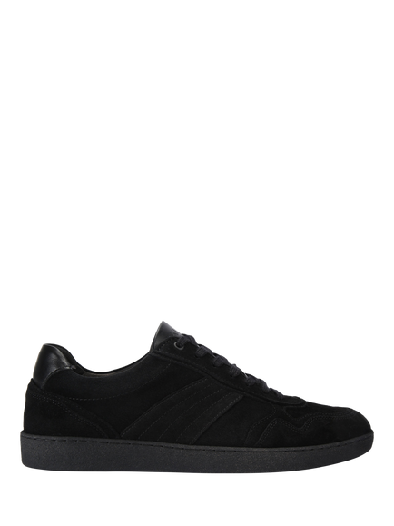 Kurt Geiger London Lloyd 2 Drench Suede Trainers, Black