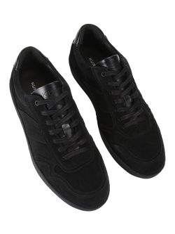 Kurt Geiger London Lloyd 2 Drench Suede Trainers - view 2, Black