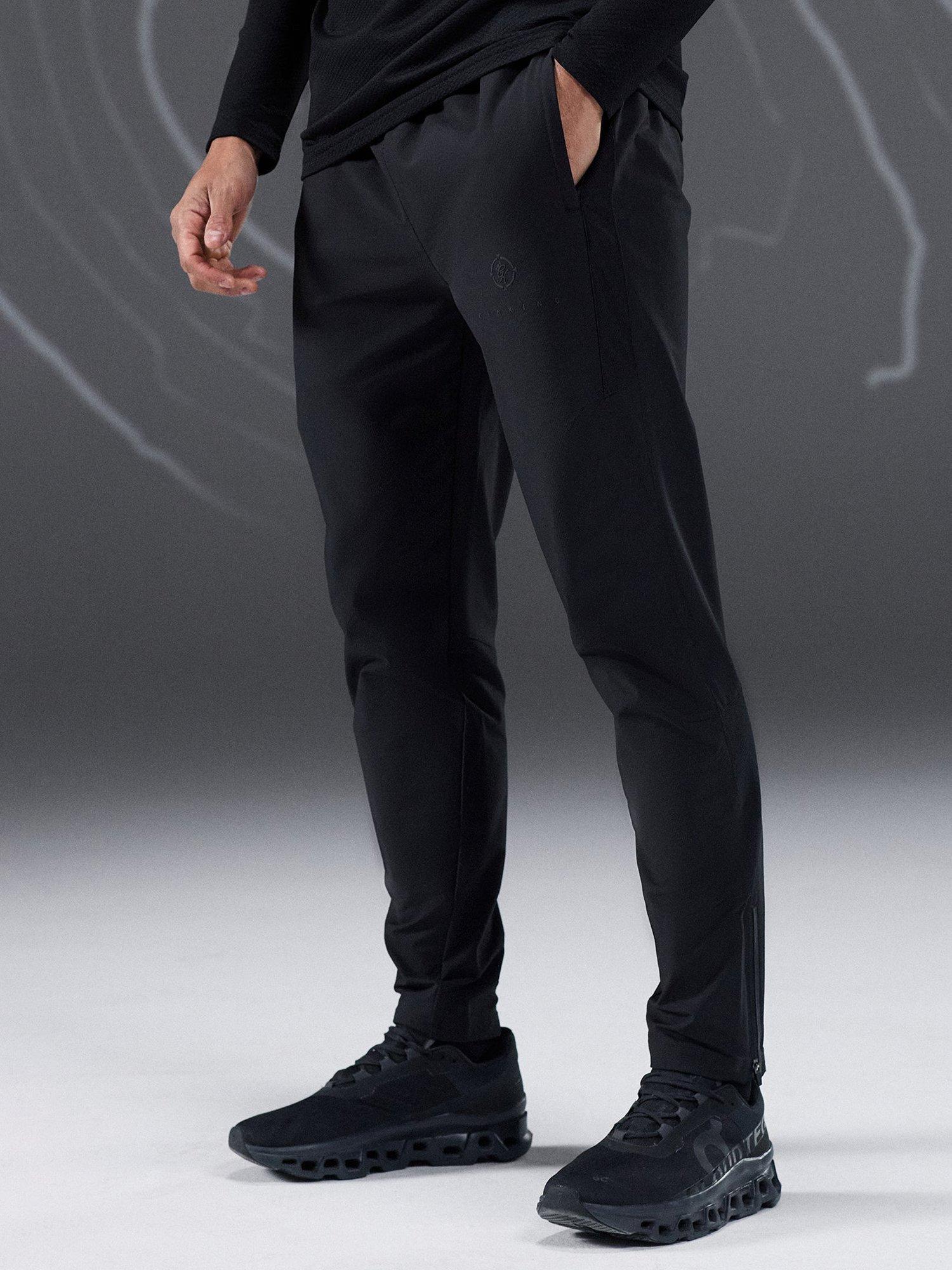 Product image 1 of 9, which shows Gym King Darkside Training Trousers, Black, XL