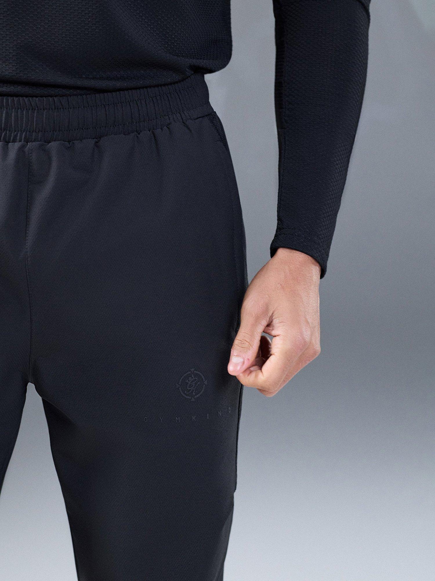 Product image 4 of 9, which shows Gym King Darkside Training Trousers, Black, XL