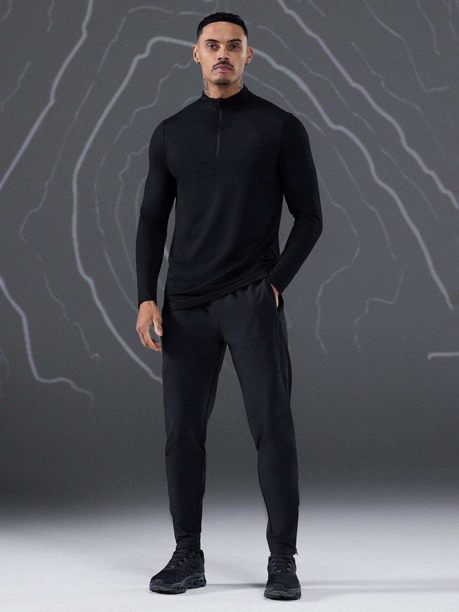 Product image 8 of 9, which shows Gym King Darkside Training Trousers, Black, XL