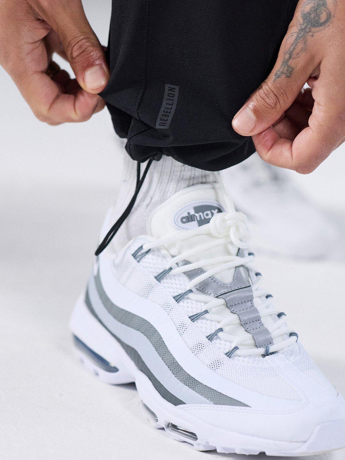 Product image 5 of 10, which shows Gym King Cargo Utility Trousers, Black, M