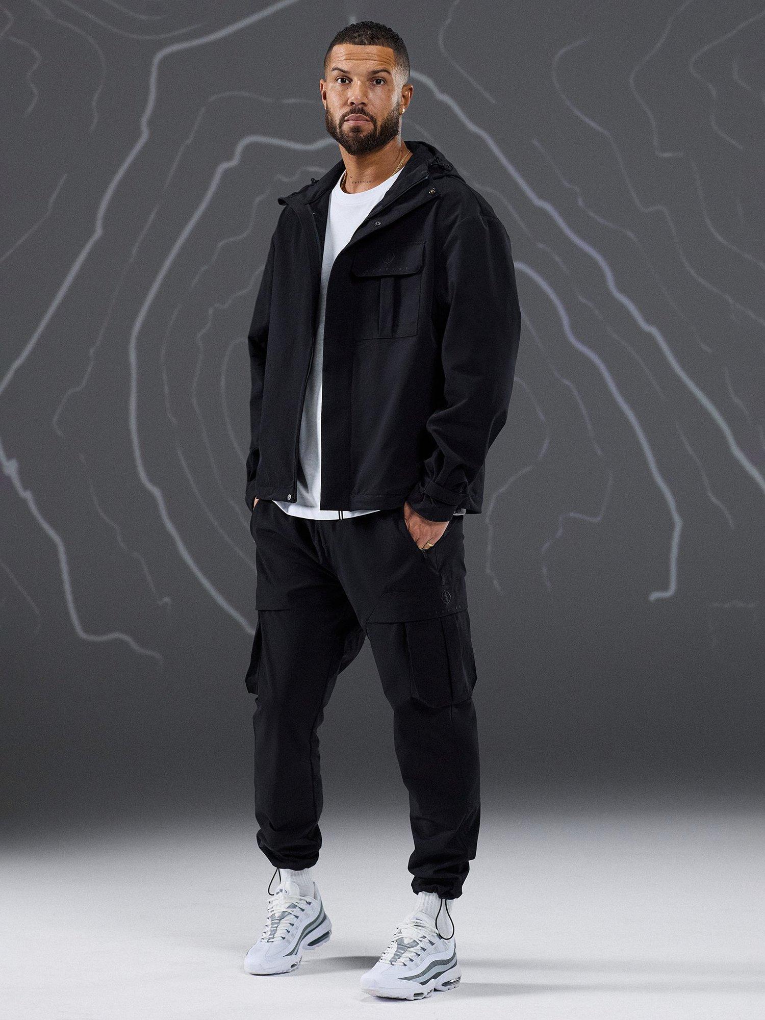 Product image 6 of 10, which shows Gym King Cargo Utility Trousers, Black, M