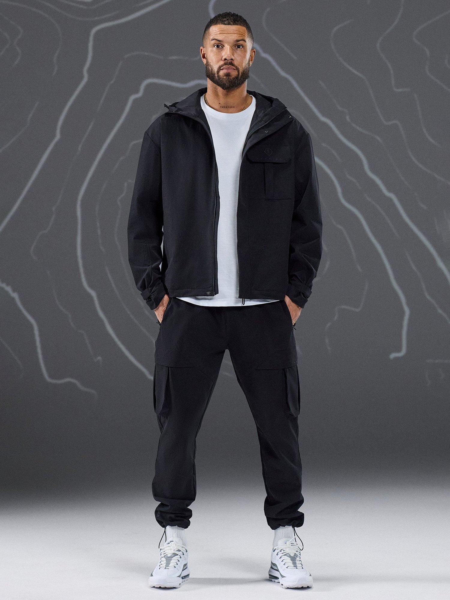 Product image 7 of 10, which shows Gym King Cargo Utility Trousers, Black, M