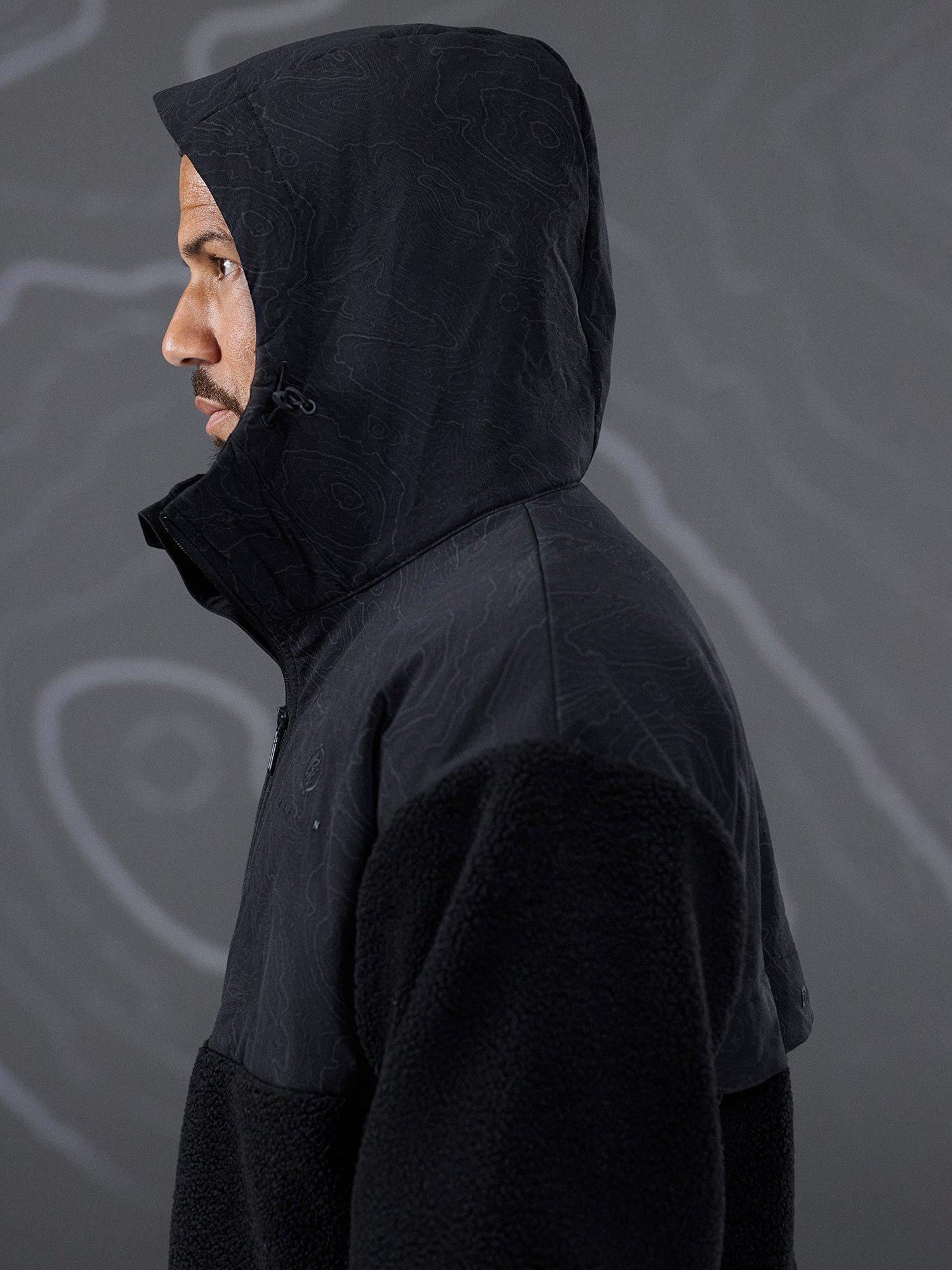 Product image 2 of 11, which shows Gym King Response Borg Jacket, Black, XL