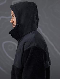 Gym King Response Borg Jacket, Black - view 2, Black