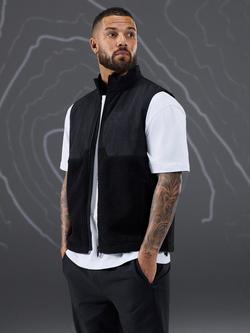 Gym King Response Borg Gilet, Black, Black