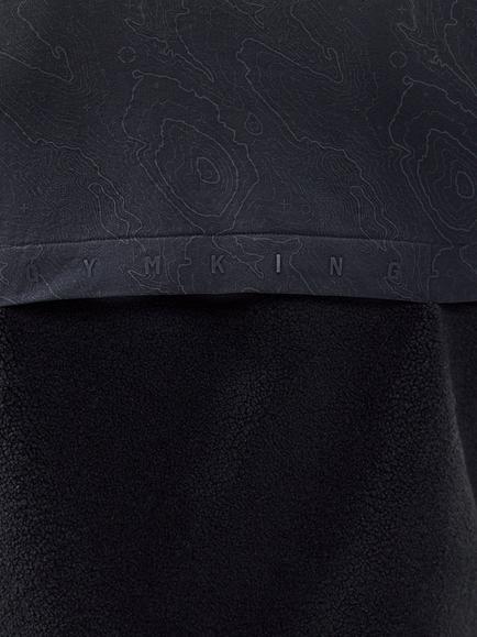 Gym King Response Borg Gilet, Black - view 2, Black