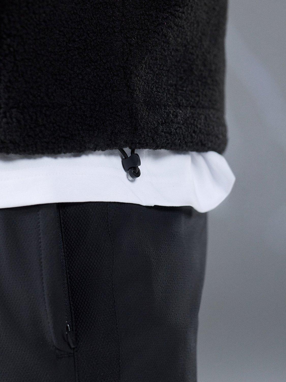 Product image 10 of 11, which shows Gym King Response Borg Gilet, Black, S