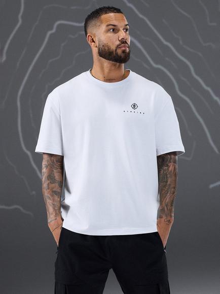 Gym King Oblivion Relaxed Fit T-Shirt, White