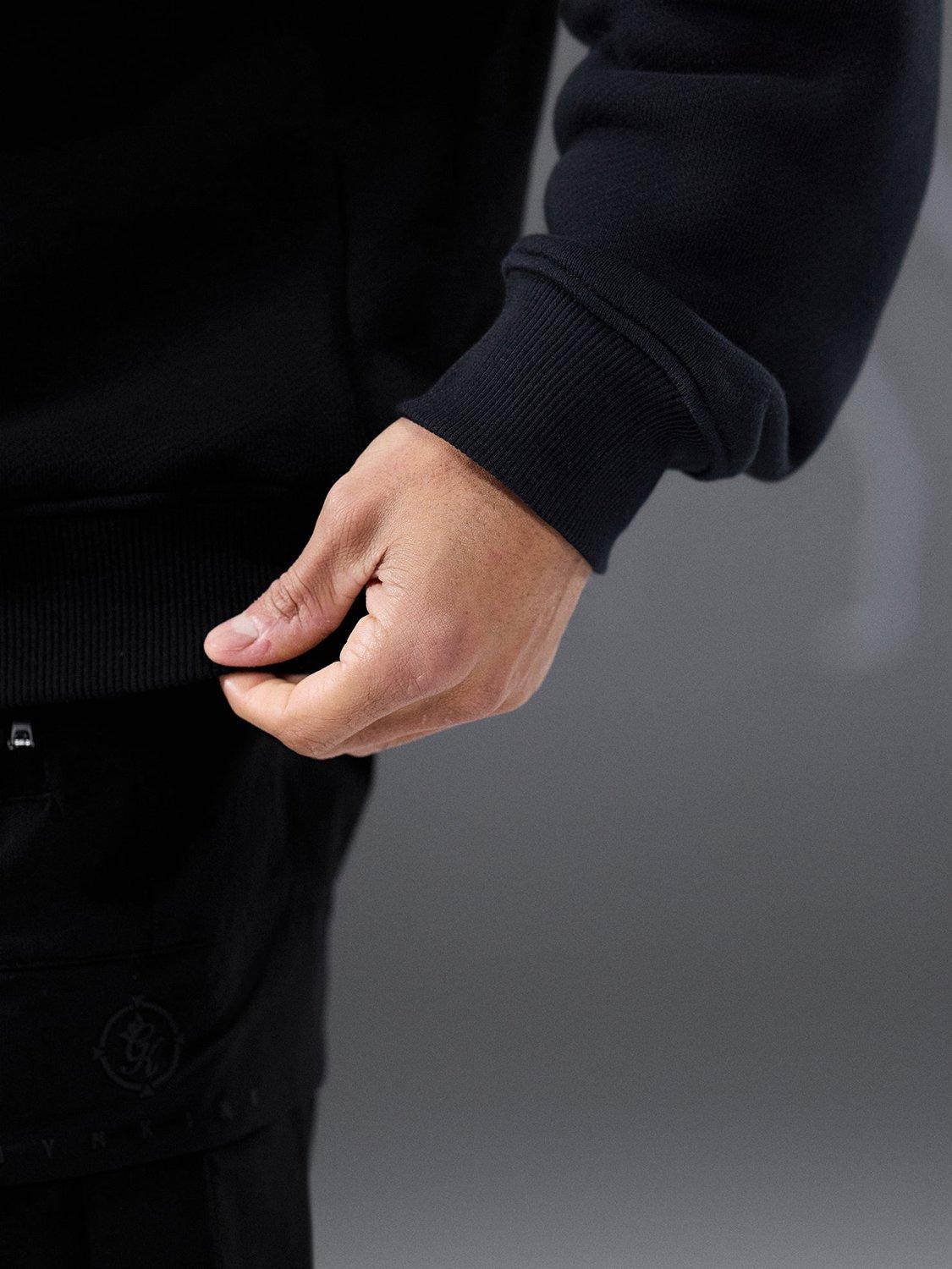 Product image 9 of 11, which shows Gym King Loopback Cotton Sweatshirt, Black, XL