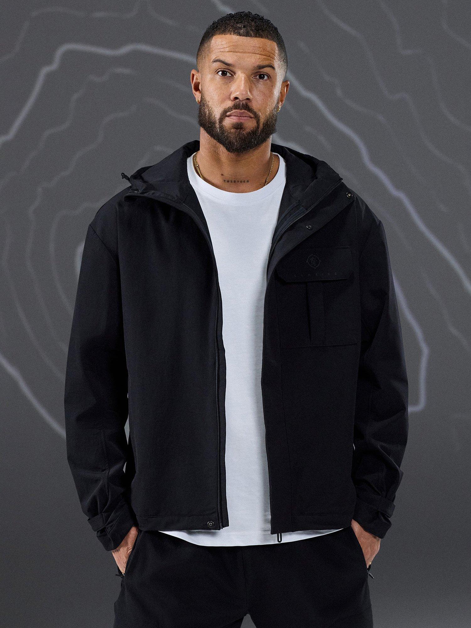 Product image 3 of 11, which shows Gym King Full Zip Tracksuit Hoodie, Black, S