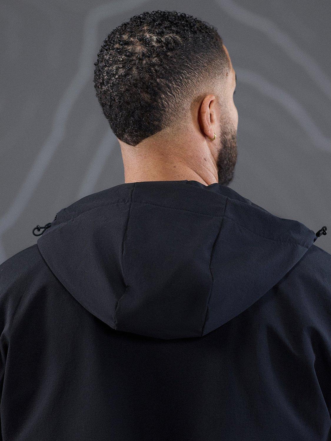 Product image 7 of 11, which shows Gym King Full Zip Tracksuit Hoodie, Black, S