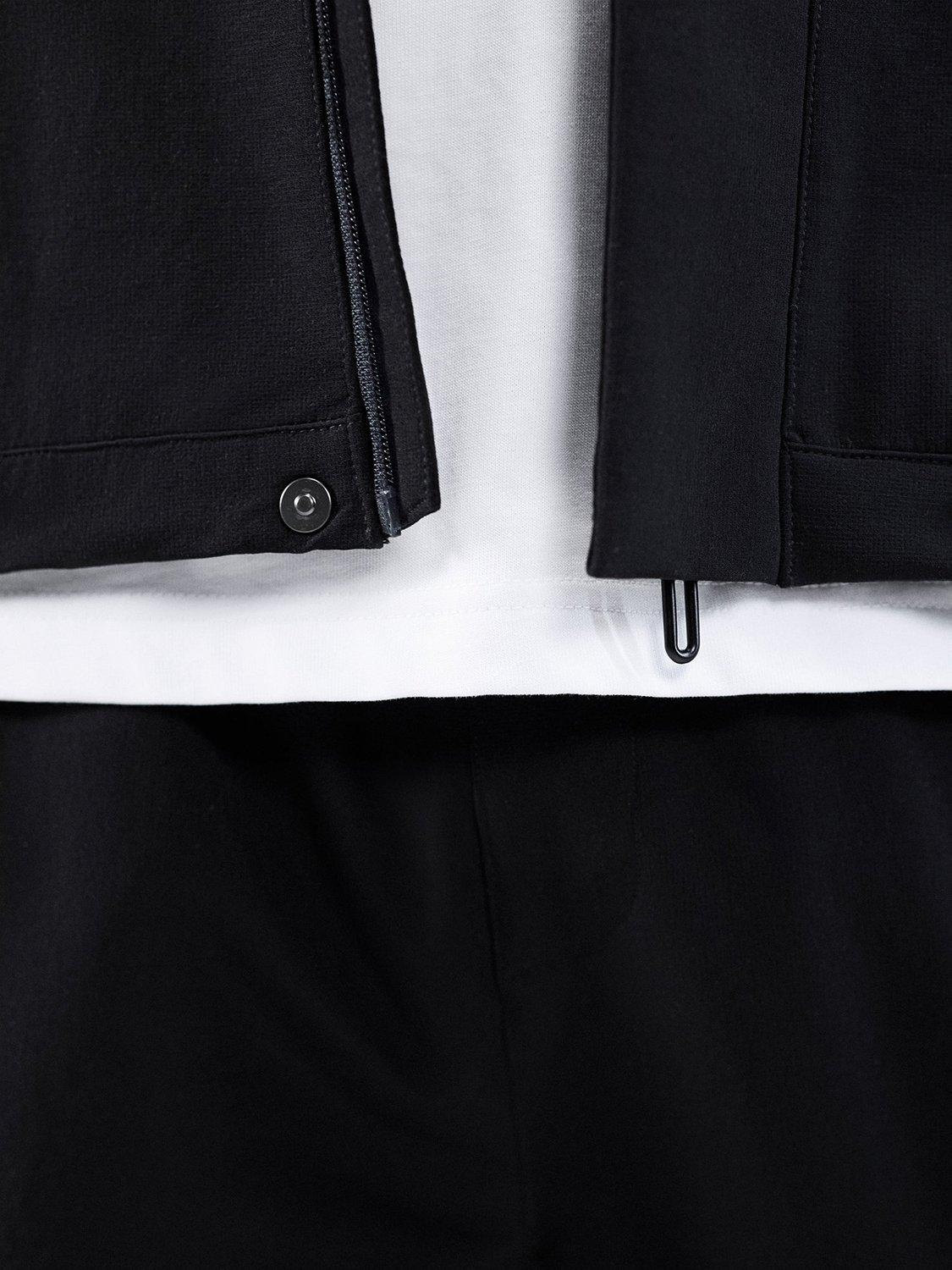 Product image 10 of 11, which shows Gym King Full Zip Tracksuit Hoodie, Black, S