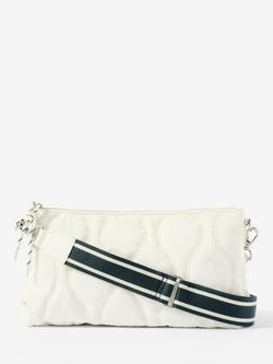 Mint Velvet Quilted Crossbody Bag, Natural Cream, Natural Cream