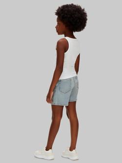 Calvin Klein Kids' Denim Bermuda Shorts, Andrew Wash - view 2, Andrew Wash