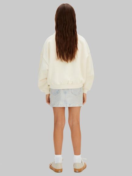 Calvin Klein Kids' Denim Skirt, Bleachout - view 2, Bleachout