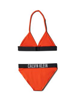 Calvin Klein Kids' Triangle Bikini Set - view 2, Orange