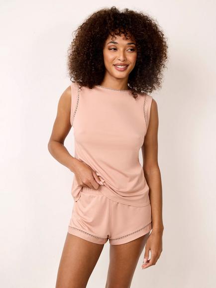 Maison Lejaby Softness Pyjama Shorts, Aurore, Aurore