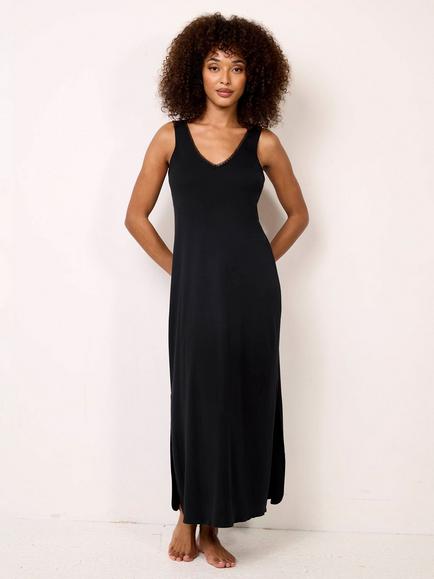 Maison Lejaby Softness Nightdress, Noir, Noir