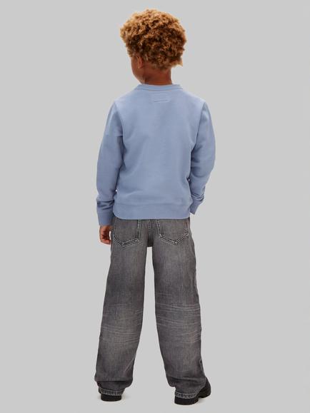 Calvin Klein Kids' Oversized Fleece Sweatshirt, Infinity - view 2, Infinity