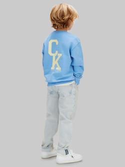 Calvin Klein Kids' Oversized Sweatshirt, Provence - view 2, Provence