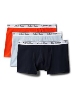 Calvin Klein Kids' Modern Logo Trunks, Pack of 3, Multi