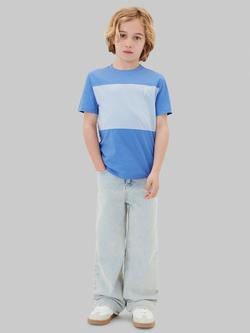 Calvin Klein Kids' Pure Cotton Short Sleeve T-Shirt, Provence, Provence