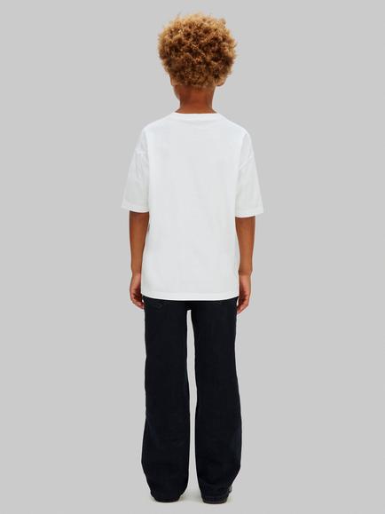 Calvin Klein Kids' Short Sleeve T-Shirt, White - view 2, White