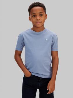 Calvin Klein Kids' Short Sleeve Logo T-Shirt, Infinity, Infinity