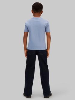 Calvin Klein Kids' Short Sleeve Logo T-Shirt, Infinity - view 2, Infinity