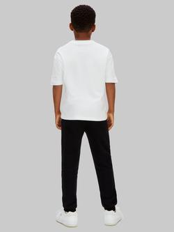 Calvin Klein Kids' Drawstring Parachute Joggers, Black - view 2, Black