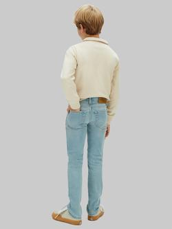 Calvin Klein Kids' Straight Denim Jeans, Andrew Wash - view 2, Andrew Wash