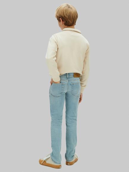 Calvin Klein Kids' Straight Denim Jeans, Andrew Wash - view 2, Andrew Wash