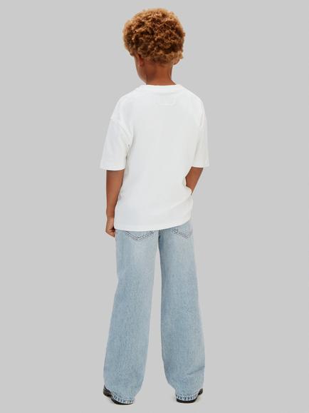 Calvin Klein Kids' Straight Denim Jeans, Dante Wash - view 2, Dante Wash