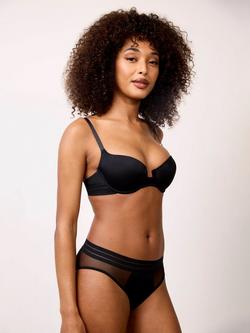 Maison Lejaby Nufit Padded Demi-Cup Bra - view 2, Noir