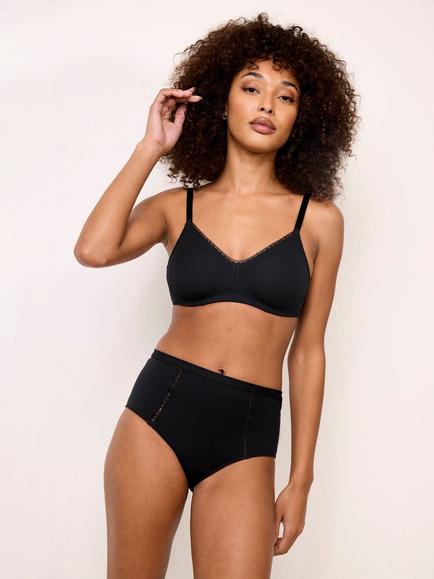 Maison Lejaby Softness Moulded Soft Bra, Noir