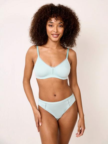 Maison Lejaby Softness Moulded Soft Bra, Celadon