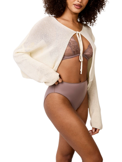 Maison Lejaby Invisible High Waist Knickers - view 2, Fauve