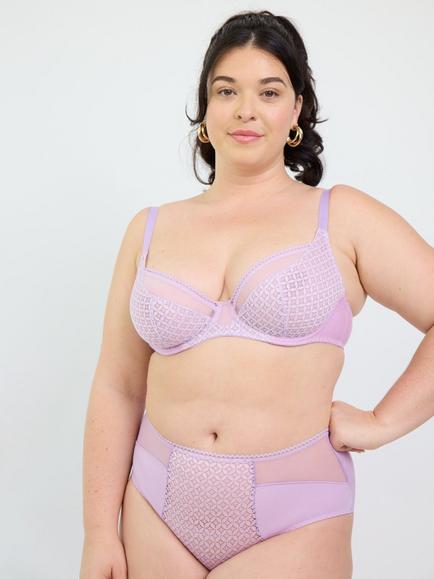 Maison Lejaby Memories High Waist Knickers, Salvia, Salvia
