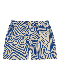 OAS Eldovado Abstract Swim Shorts, Blue Multi, Blue Multi