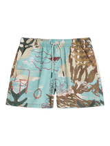 OAS Montara Tailored Fit Swim Shorts, Multi