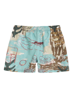 OAS Montara Tailored Fit Swim Shorts, Multi - view 2, Multi