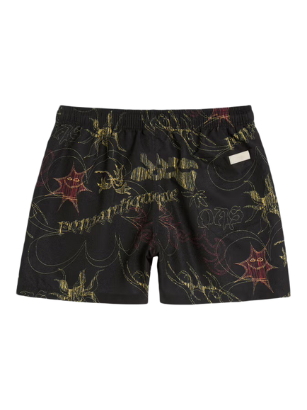 OAS Romantique Swim Shorts, Black - view 2, Black