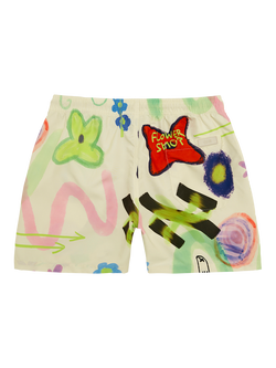 OAS Flower Tailored Fit Swim Shorts, Multi - view 2, Multi